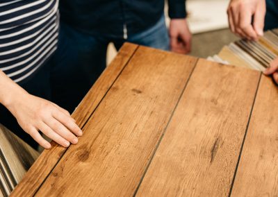 Beratung zu Fußböden, Designbelägen in unserem Geschäft in Bielefeld Schröttinghausen